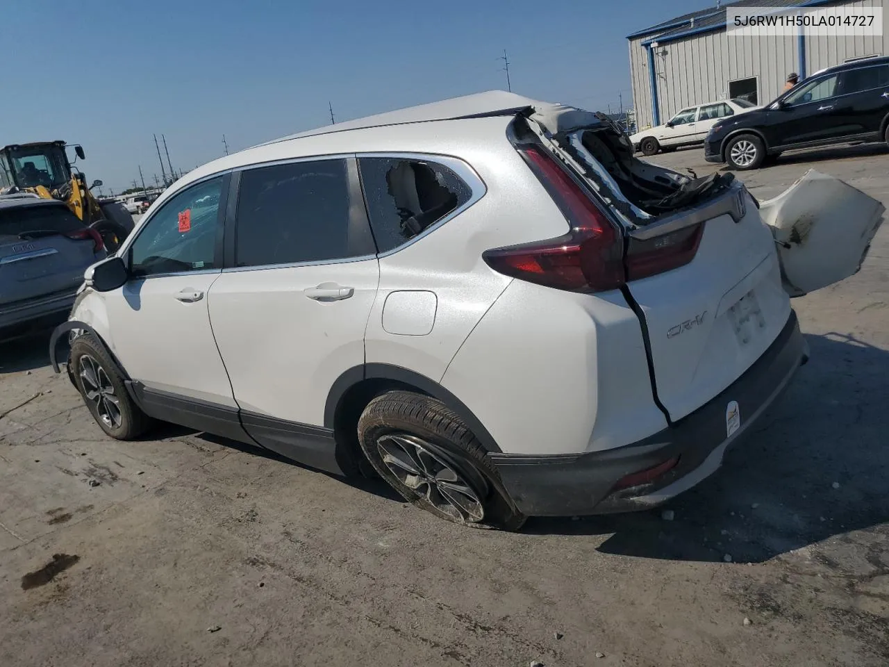 2020 Honda Cr-V Ex VIN: 5J6RW1H50LA014727 Lot: 75655394