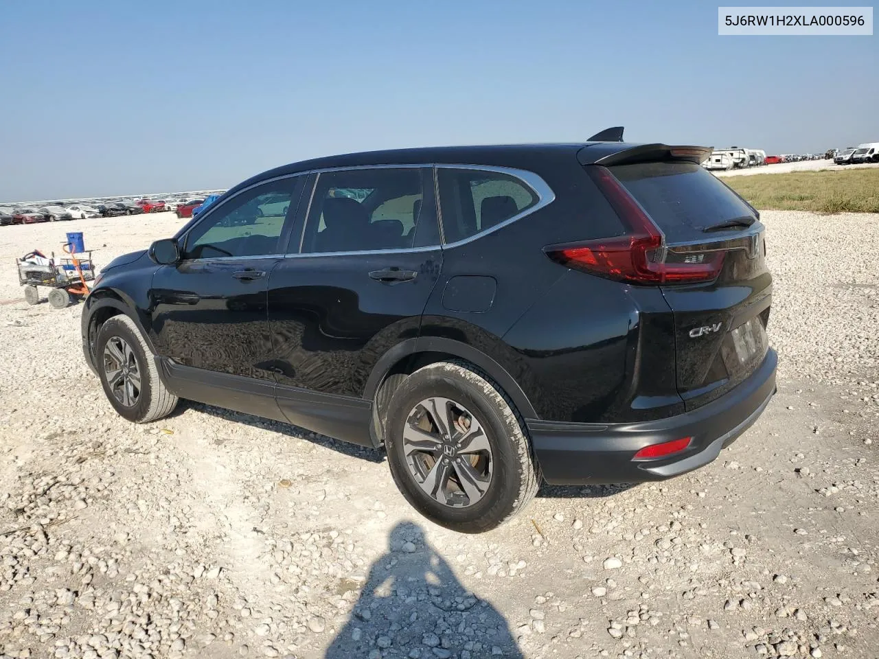 2020 Honda Cr-V Lx VIN: 5J6RW1H2XLA000596 Lot: 75667704