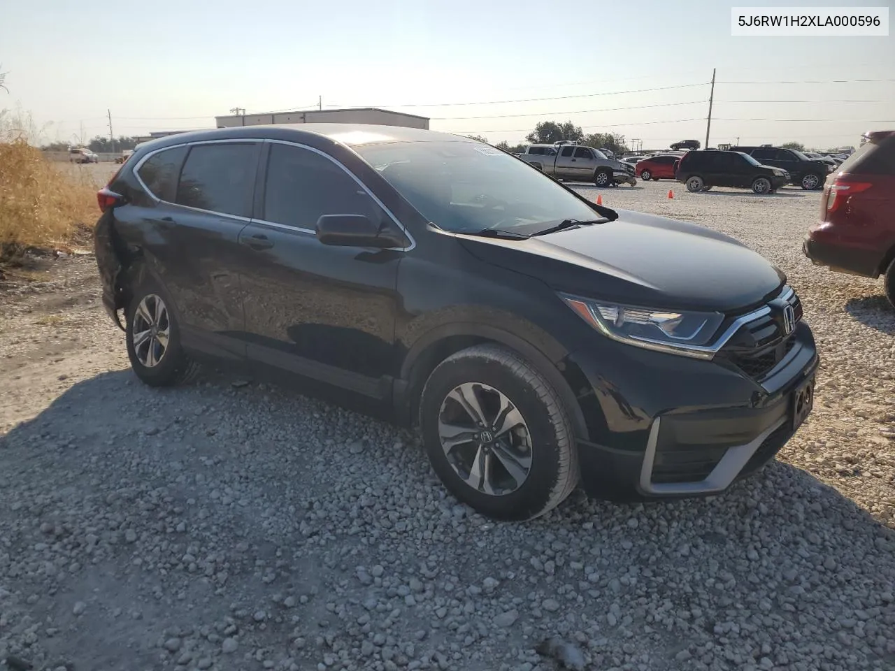 2020 Honda Cr-V Lx VIN: 5J6RW1H2XLA000596 Lot: 75667704