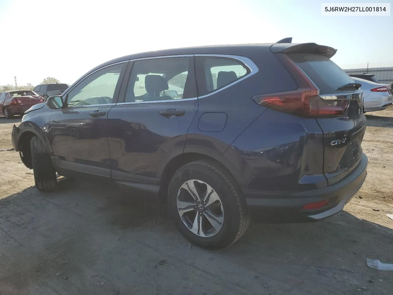 2020 Honda Cr-V Lx VIN: 5J6RW2H27LL001814 Lot: 75676464