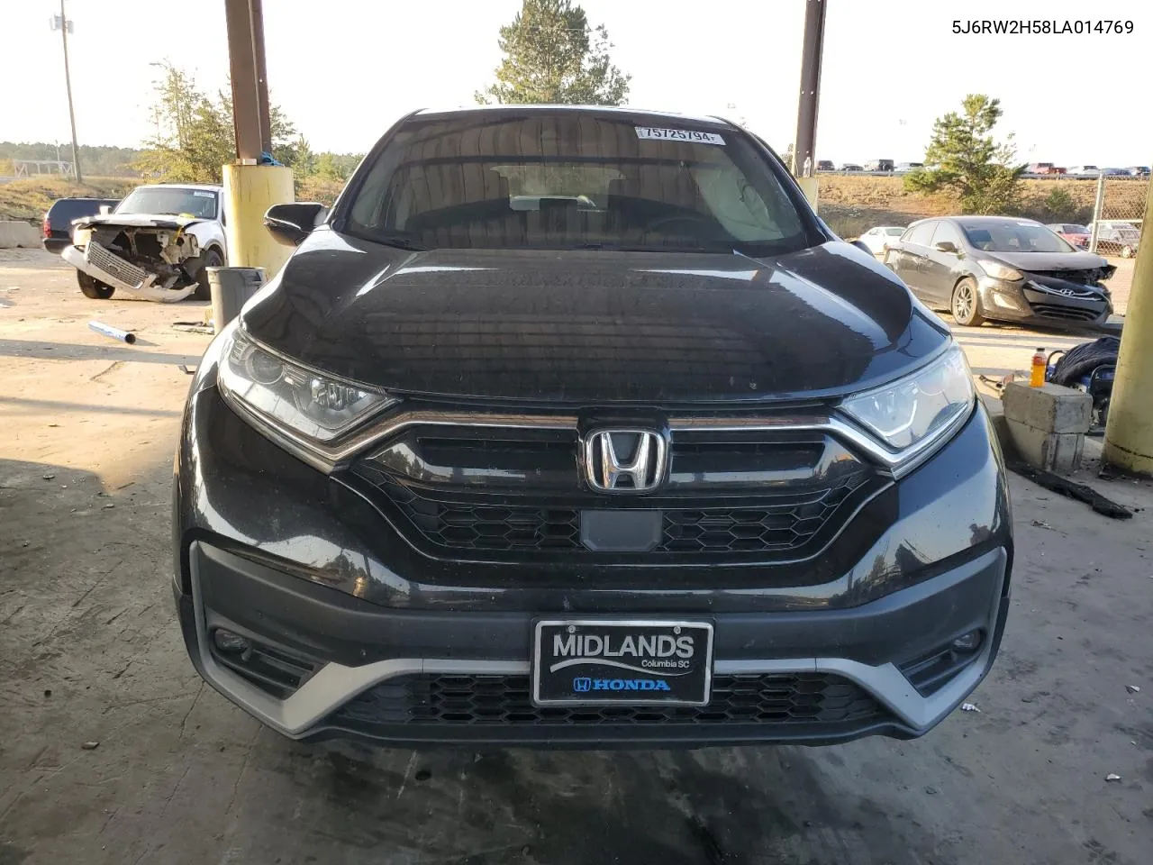 2020 Honda Cr-V Ex VIN: 5J6RW2H58LA014769 Lot: 75725794