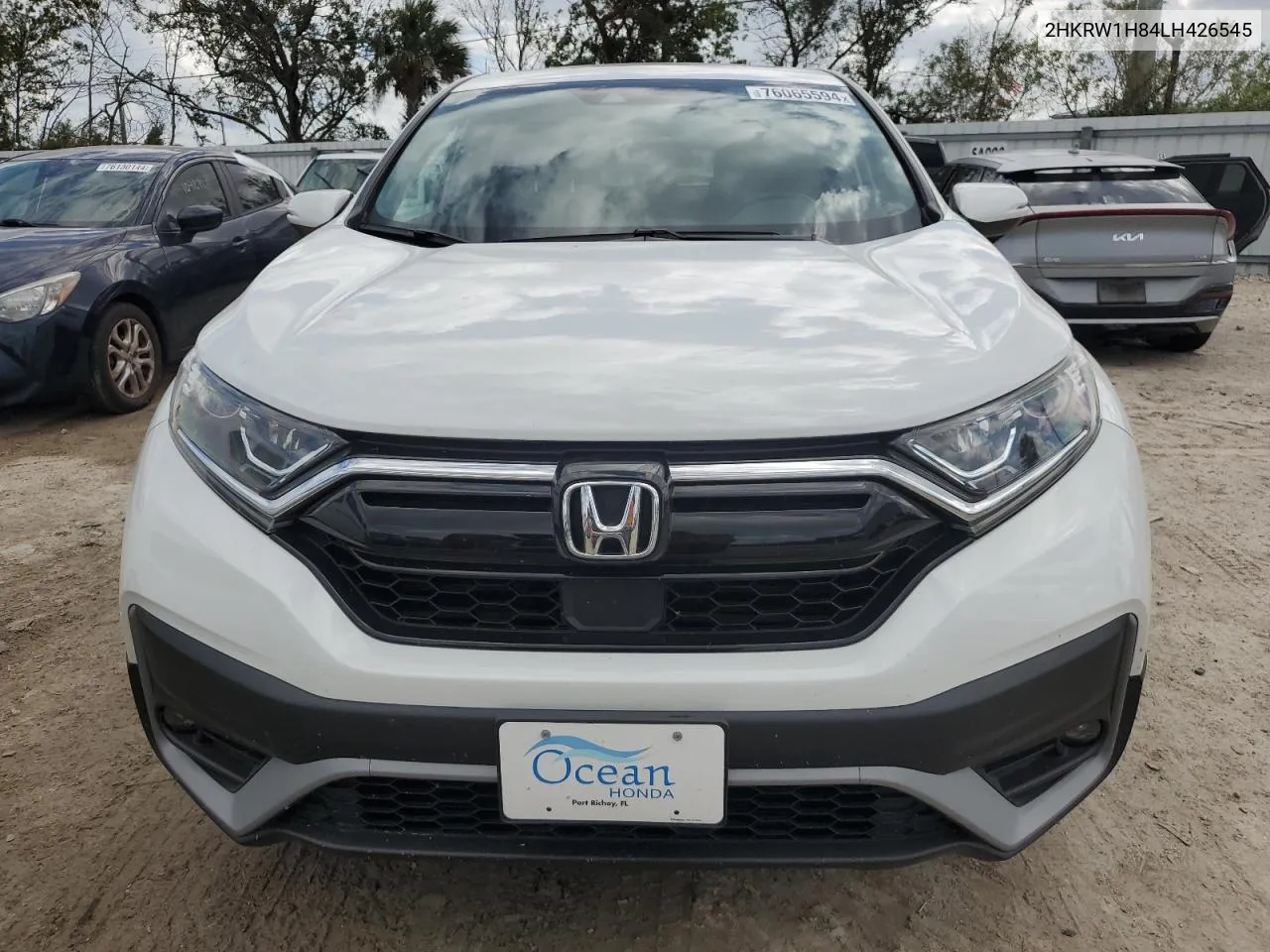 2020 Honda Cr-V Exl VIN: 2HKRW1H84LH426545 Lot: 76065594