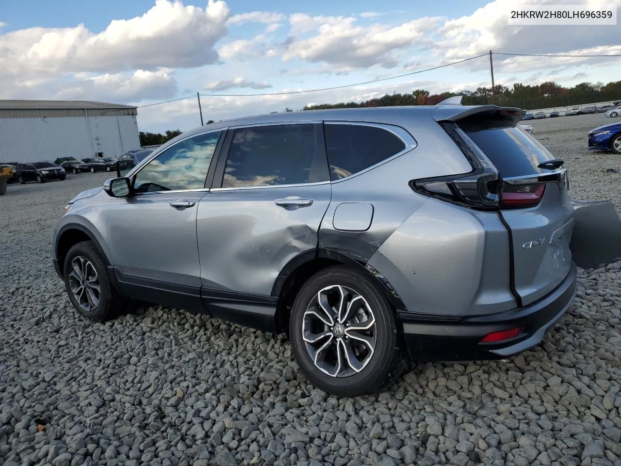 2020 Honda Cr-V Exl VIN: 2HKRW2H80LH696359 Lot: 76137904