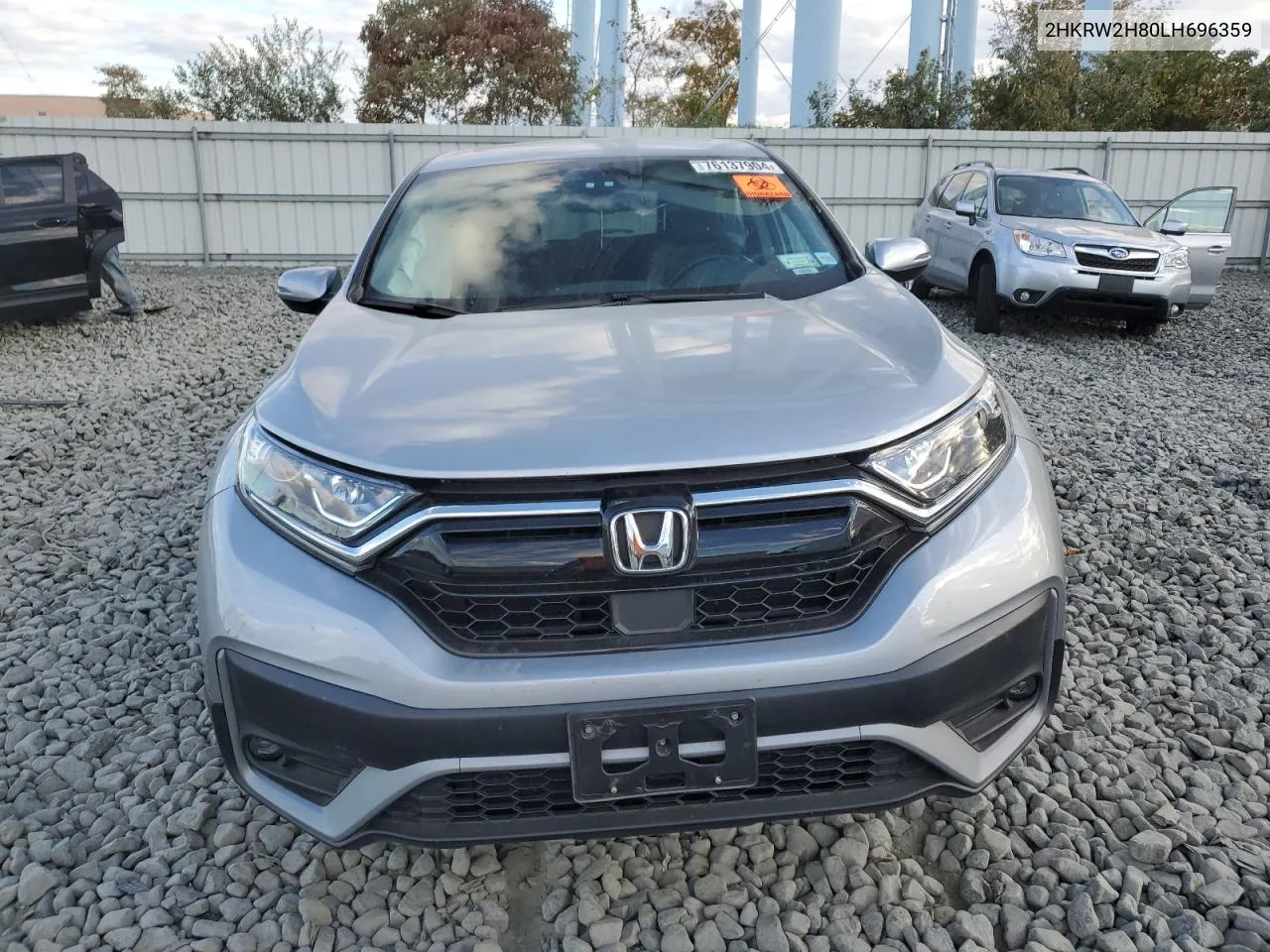 2020 Honda Cr-V Exl VIN: 2HKRW2H80LH696359 Lot: 76137904