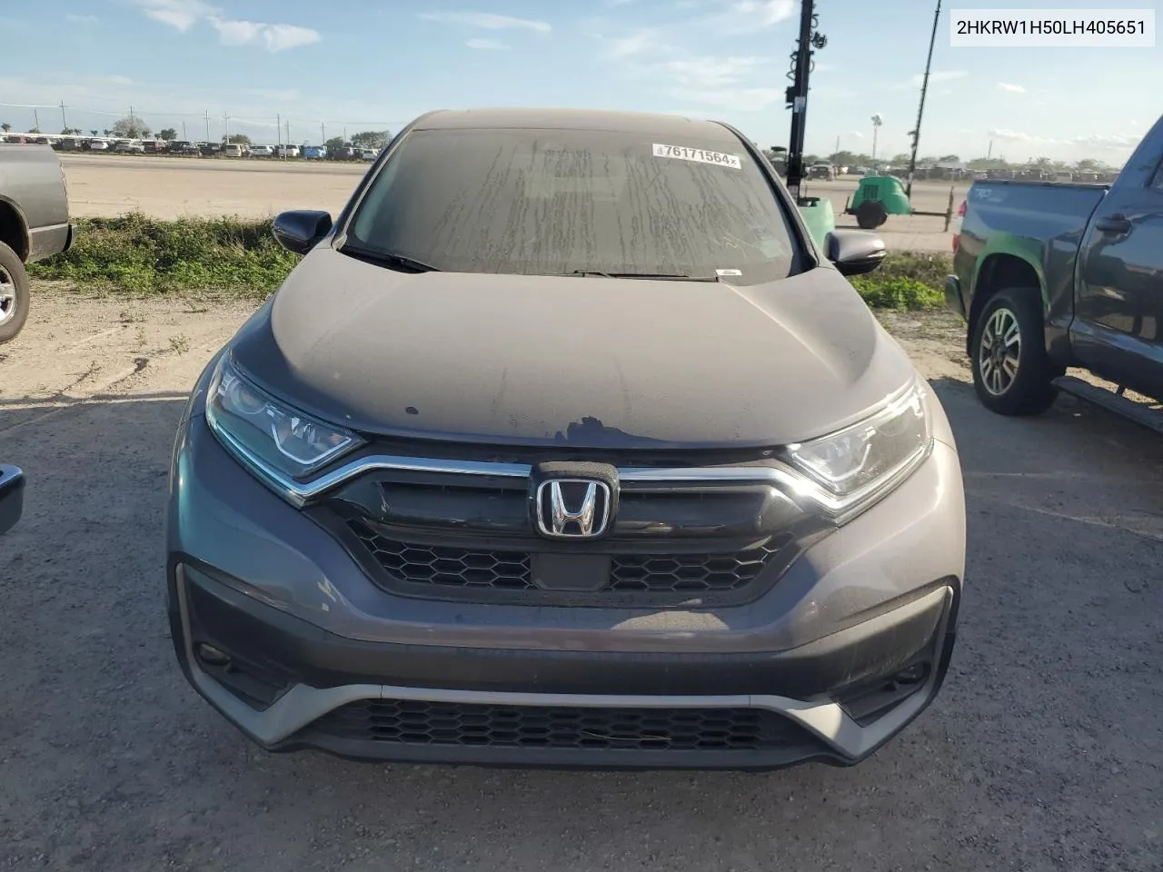 2020 Honda Cr-V Ex VIN: 2HKRW1H50LH405651 Lot: 76171564