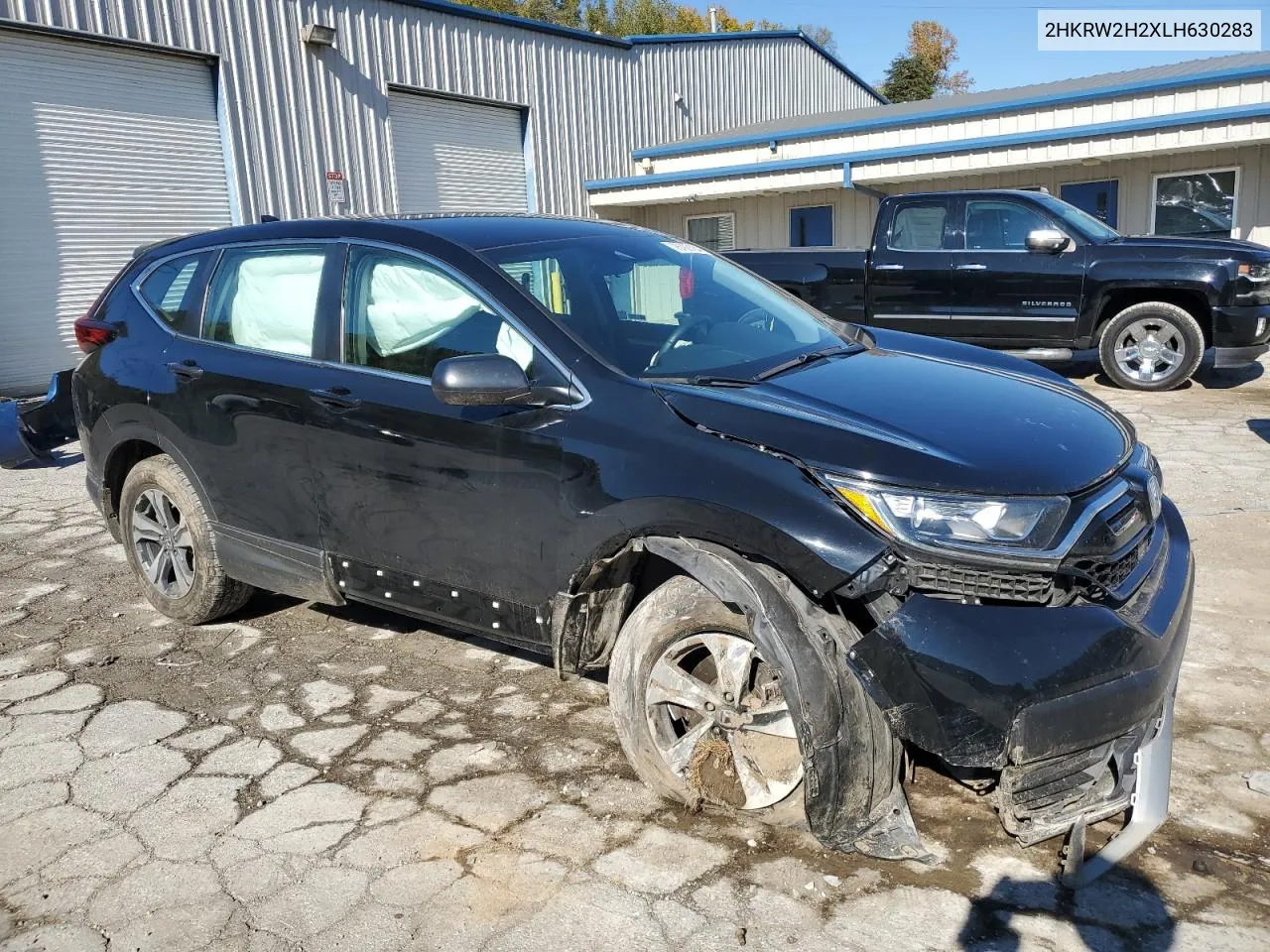 2020 Honda Cr-V Lx VIN: 2HKRW2H2XLH630283 Lot: 76192164