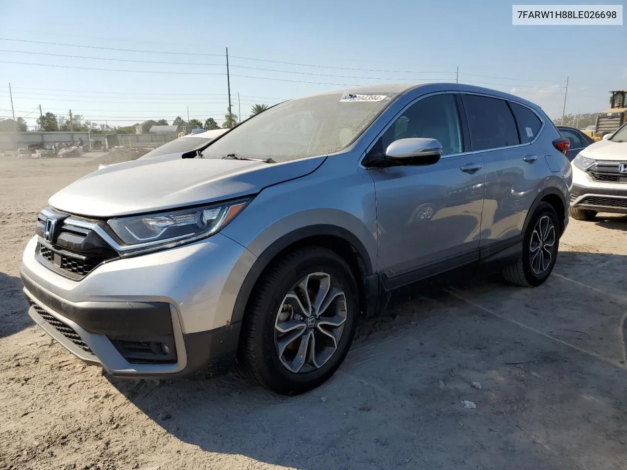 2020 Honda Cr-V Exl VIN: 7FARW1H88LE026698 Lot: 76204394