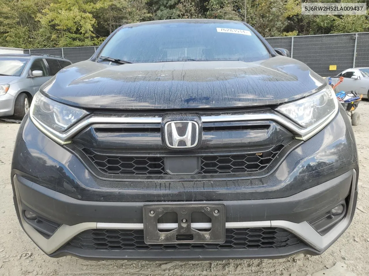 2020 Honda Cr-V Ex VIN: 5J6RW2H52LA009437 Lot: 76283514