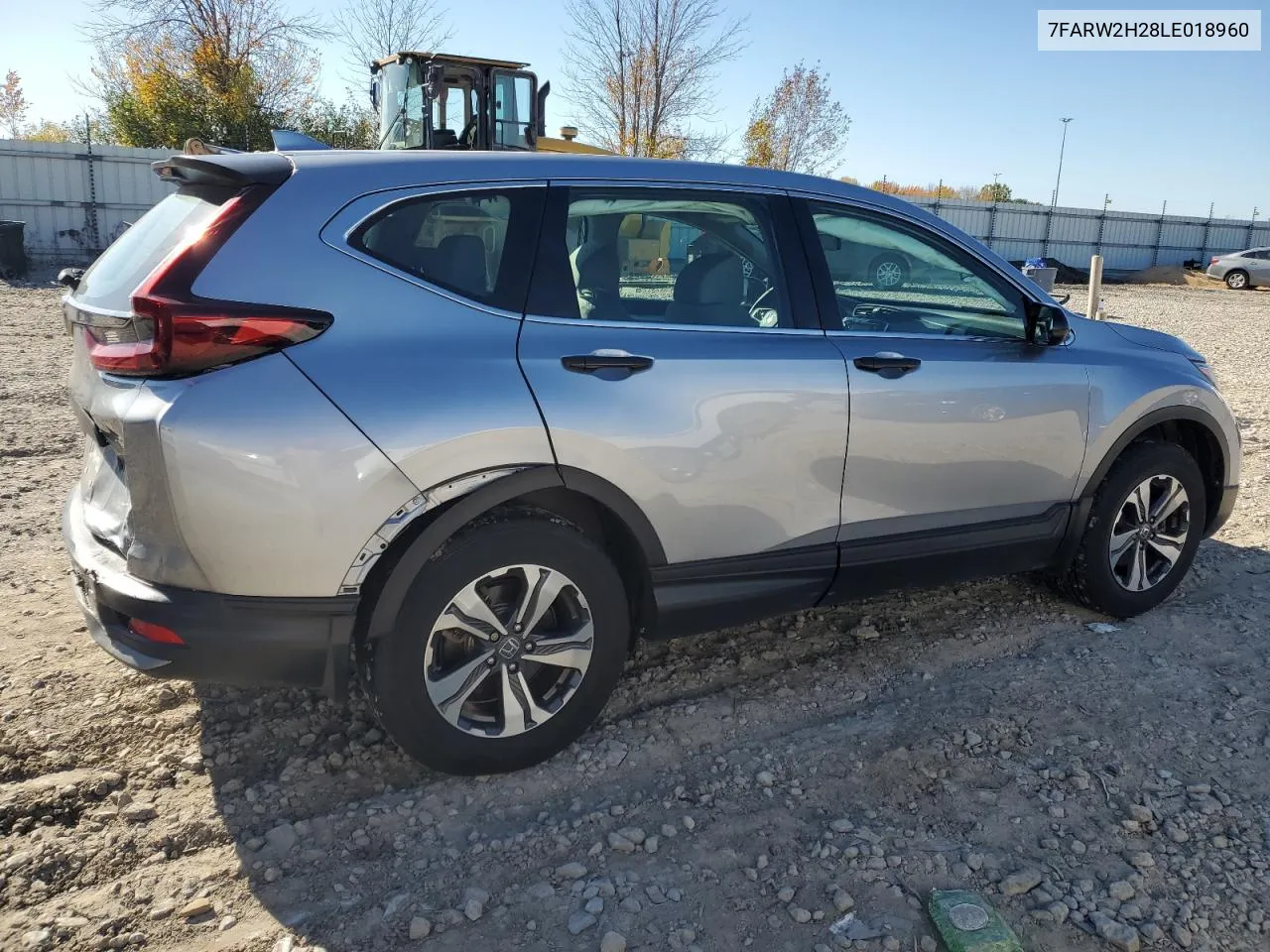 2020 Honda Cr-V Lx VIN: 7FARW2H28LE018960 Lot: 76351714