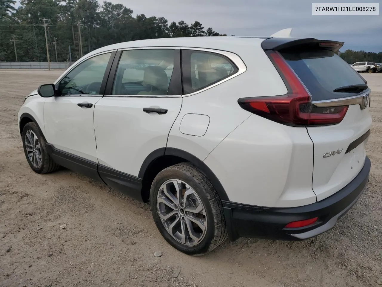 2020 Honda Cr-V Lx VIN: 7FARW1H21LE008278 Lot: 76391984