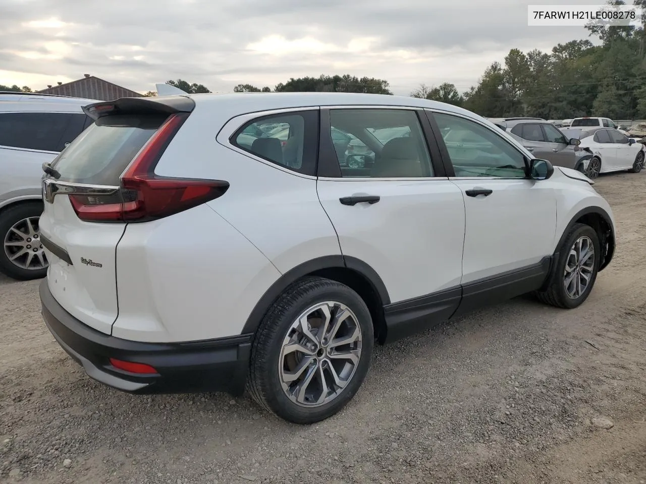 2020 Honda Cr-V Lx VIN: 7FARW1H21LE008278 Lot: 76391984