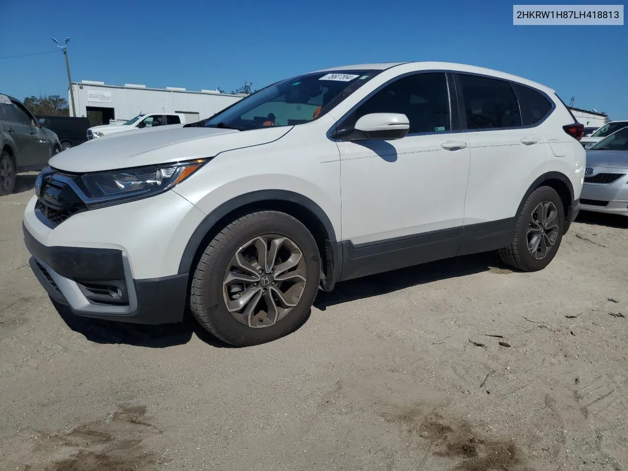 2020 Honda Cr-V Exl VIN: 2HKRW1H87LH418813 Lot: 76607894