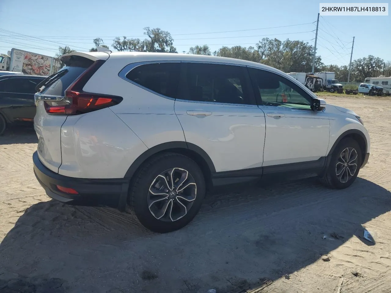 2020 Honda Cr-V Exl VIN: 2HKRW1H87LH418813 Lot: 76607894