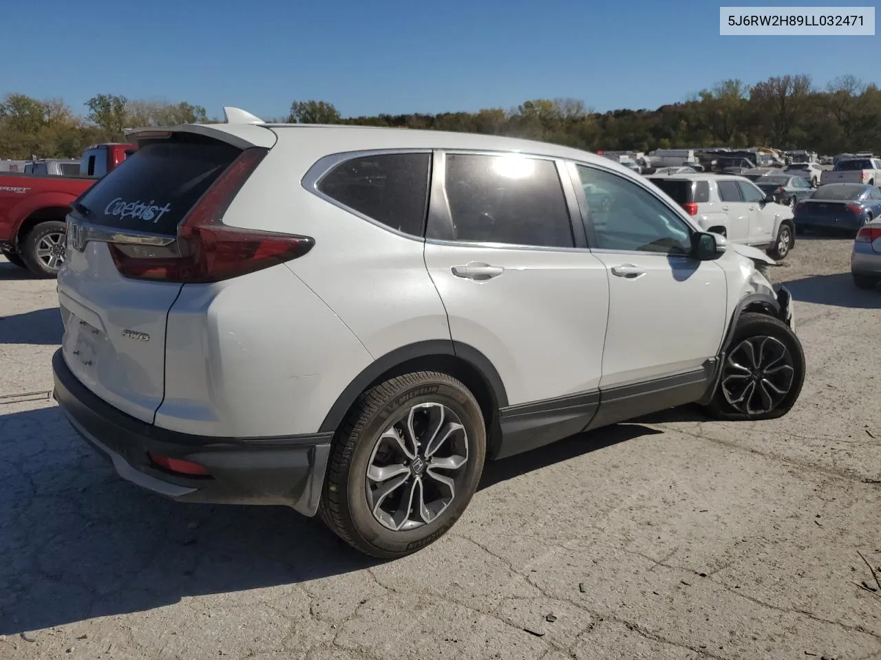 2020 Honda Cr-V Exl VIN: 5J6RW2H89LL032471 Lot: 76683884