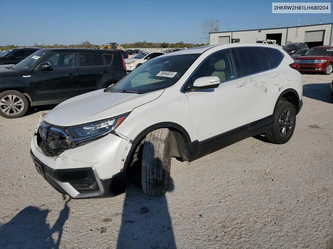 2020 Honda Cr-V Exl VIN: 2HKRW2H81LH680204 Lot: 76694084