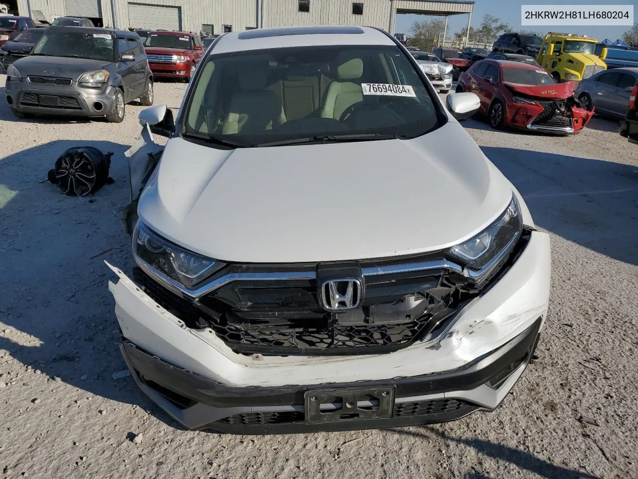 2020 Honda Cr-V Exl VIN: 2HKRW2H81LH680204 Lot: 76694084