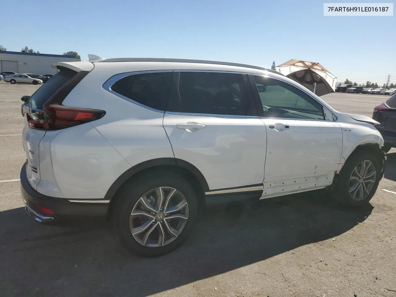 2020 Honda Cr-V Touring VIN: 7FART6H91LE016187 Lot: 76952894