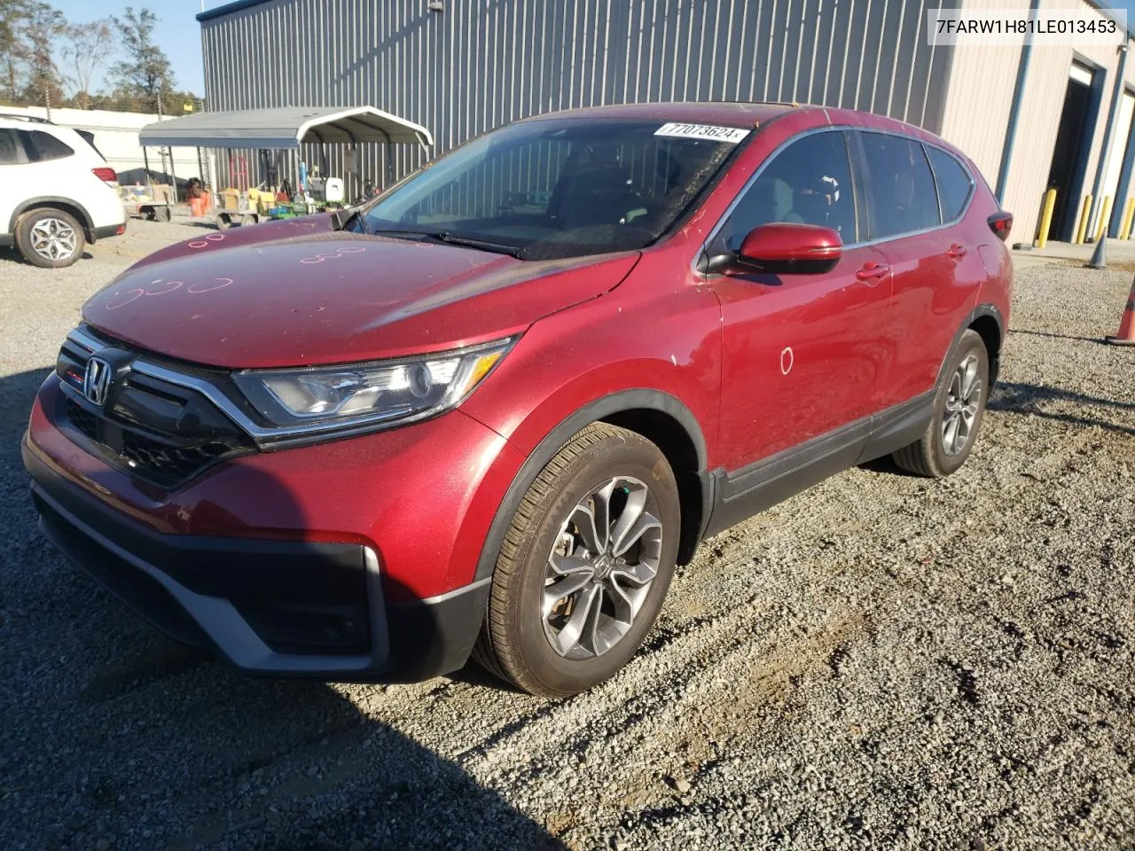 2020 Honda Cr-V Exl VIN: 7FARW1H81LE013453 Lot: 77073624