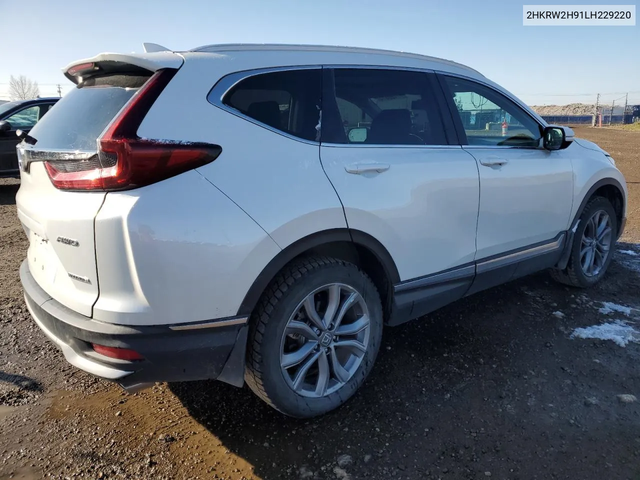 2020 Honda Cr-V Touring VIN: 2HKRW2H91LH229220 Lot: 77160814