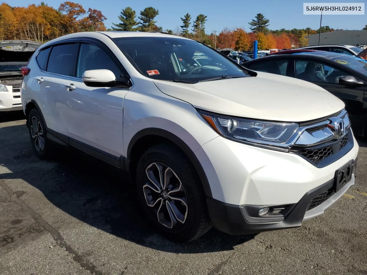 2020 Honda Cr-V Lx VIN: 5J6RW5H3HL024912 Lot: 77162814