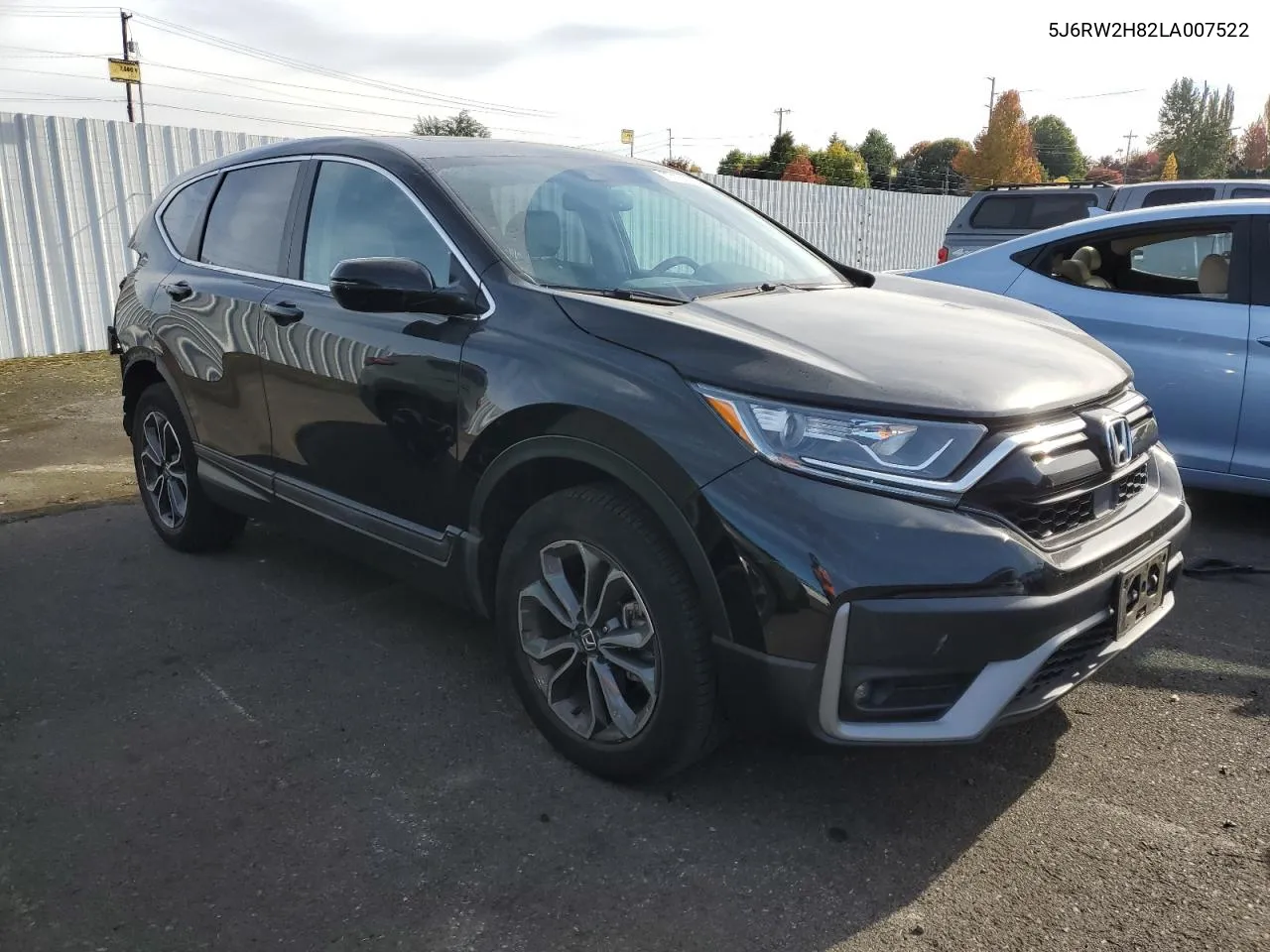 2020 Honda Cr-V Exl VIN: 5J6RW2H82LA007522 Lot: 77163614