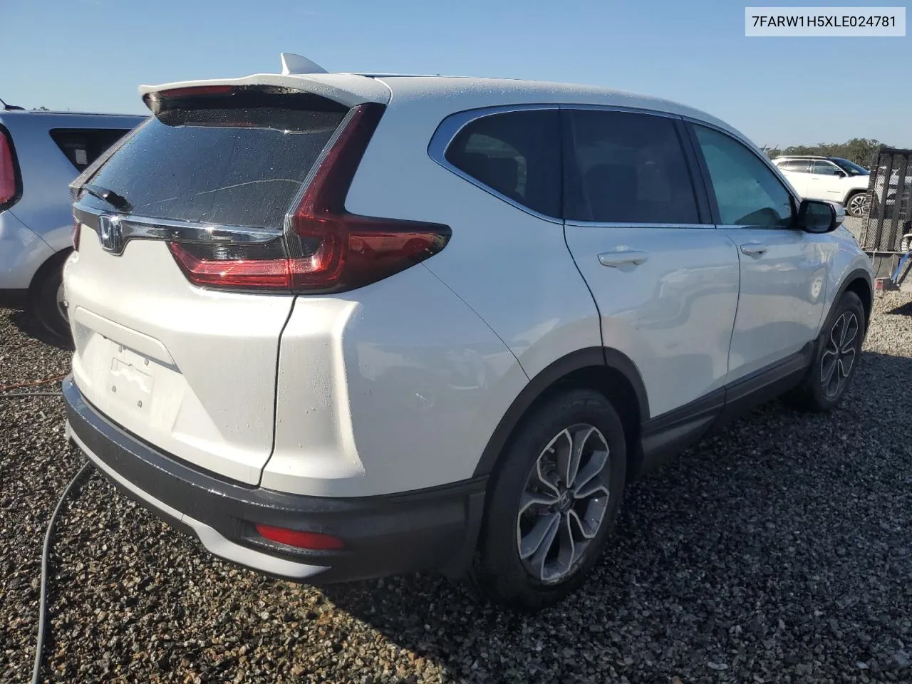 2020 Honda Cr-V Ex VIN: 7FARW1H5XLE024781 Lot: 77267824