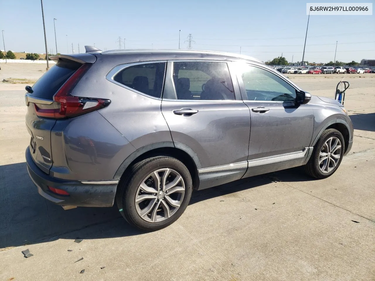 2020 Honda Cr-V Touring VIN: 5J6RW2H97LL000966 Lot: 77538694