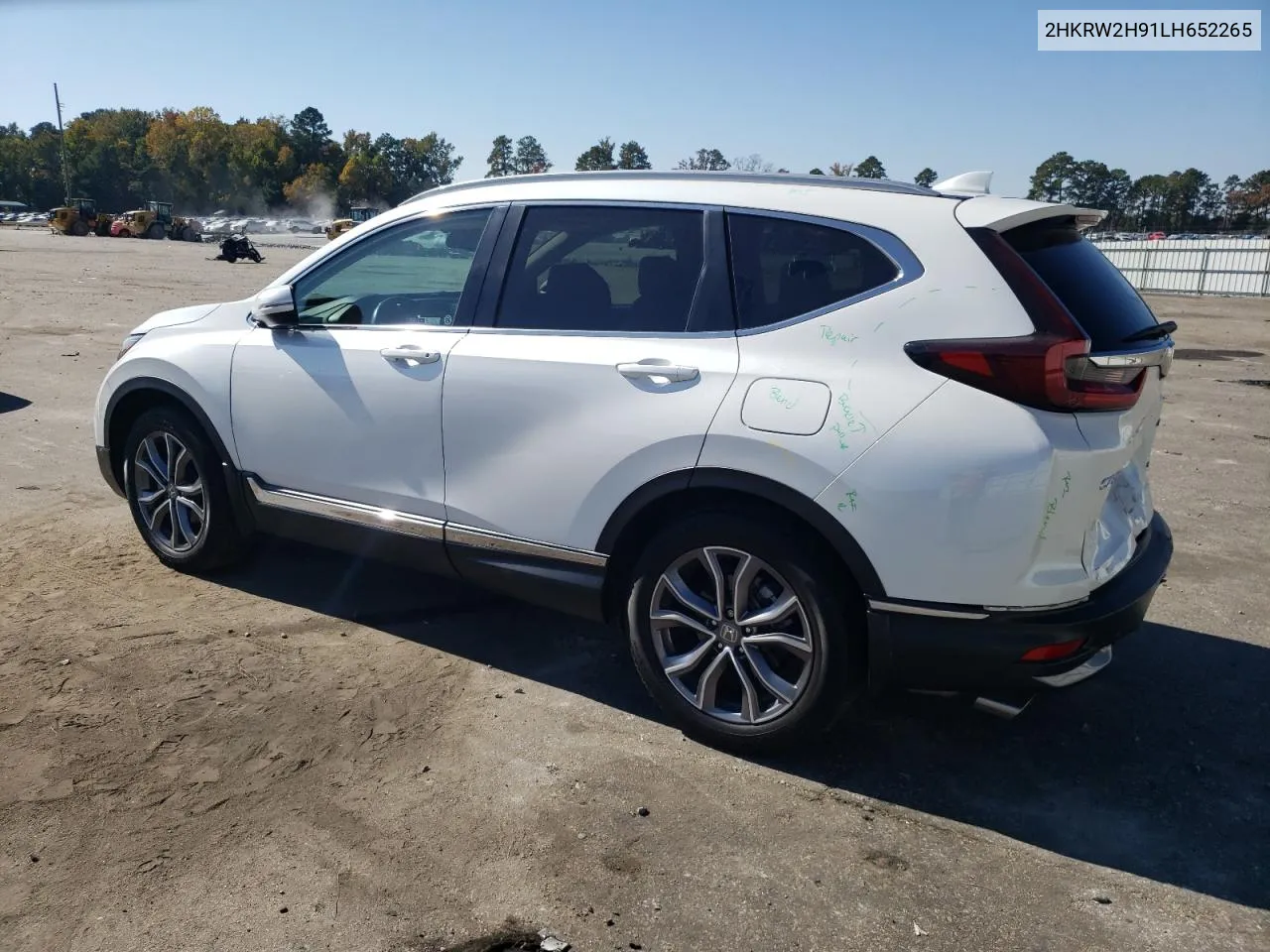 2020 Honda Cr-V Touring VIN: 2HKRW2H91LH652265 Lot: 77789944