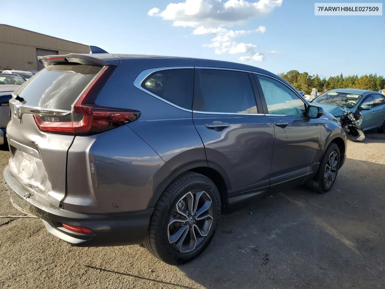 2020 Honda Cr-V Exl VIN: 7FARW1H86LE027509 Lot: 77945344