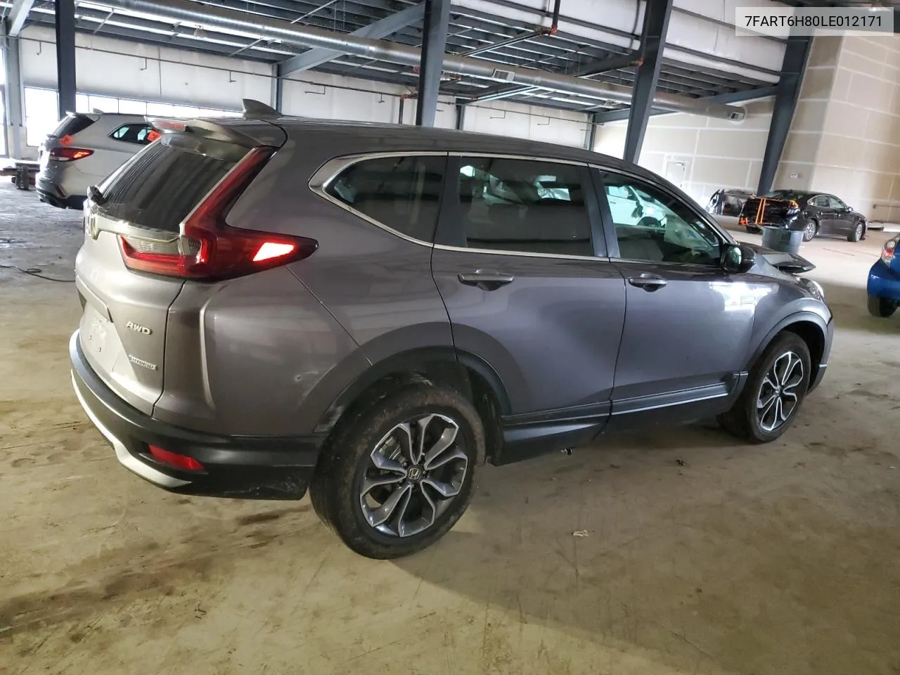 2020 Honda Cr-V Exl VIN: 7FART6H80LE012171 Lot: 77957984