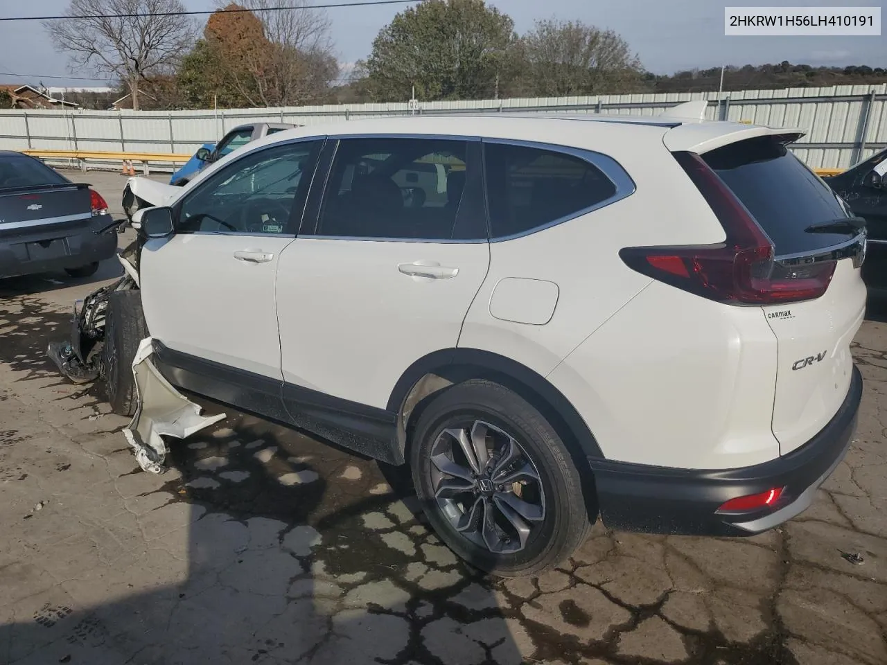 2020 Honda Cr-V Ex VIN: 2HKRW1H56LH410191 Lot: 78010454