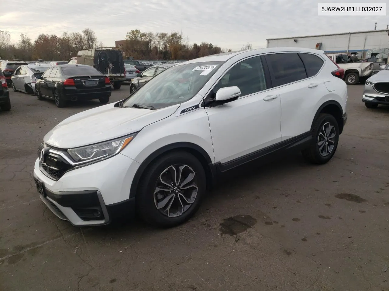 2020 Honda Cr-V Exl VIN: 5J6RW2H81LL032027 Lot: 78022874