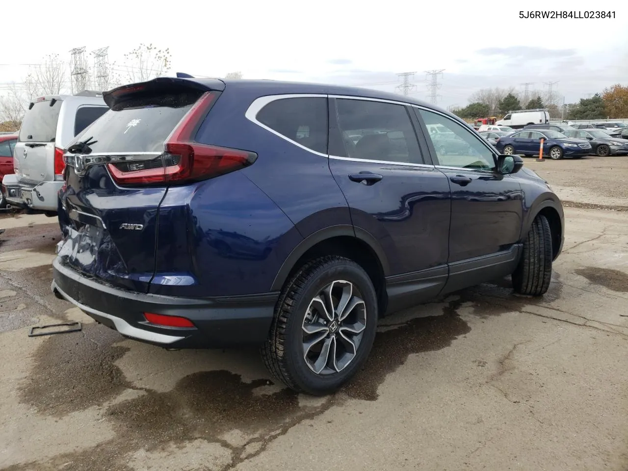 2020 Honda Cr-V Exl VIN: 5J6RW2H84LL023841 Lot: 78048324