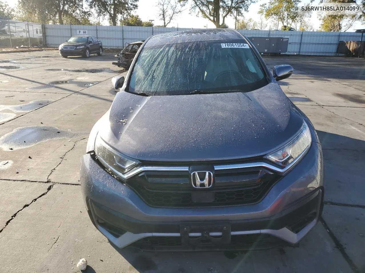 2020 Honda Cr-V Exl VIN: 5J6RW1H85LA014099 Lot: 78061554