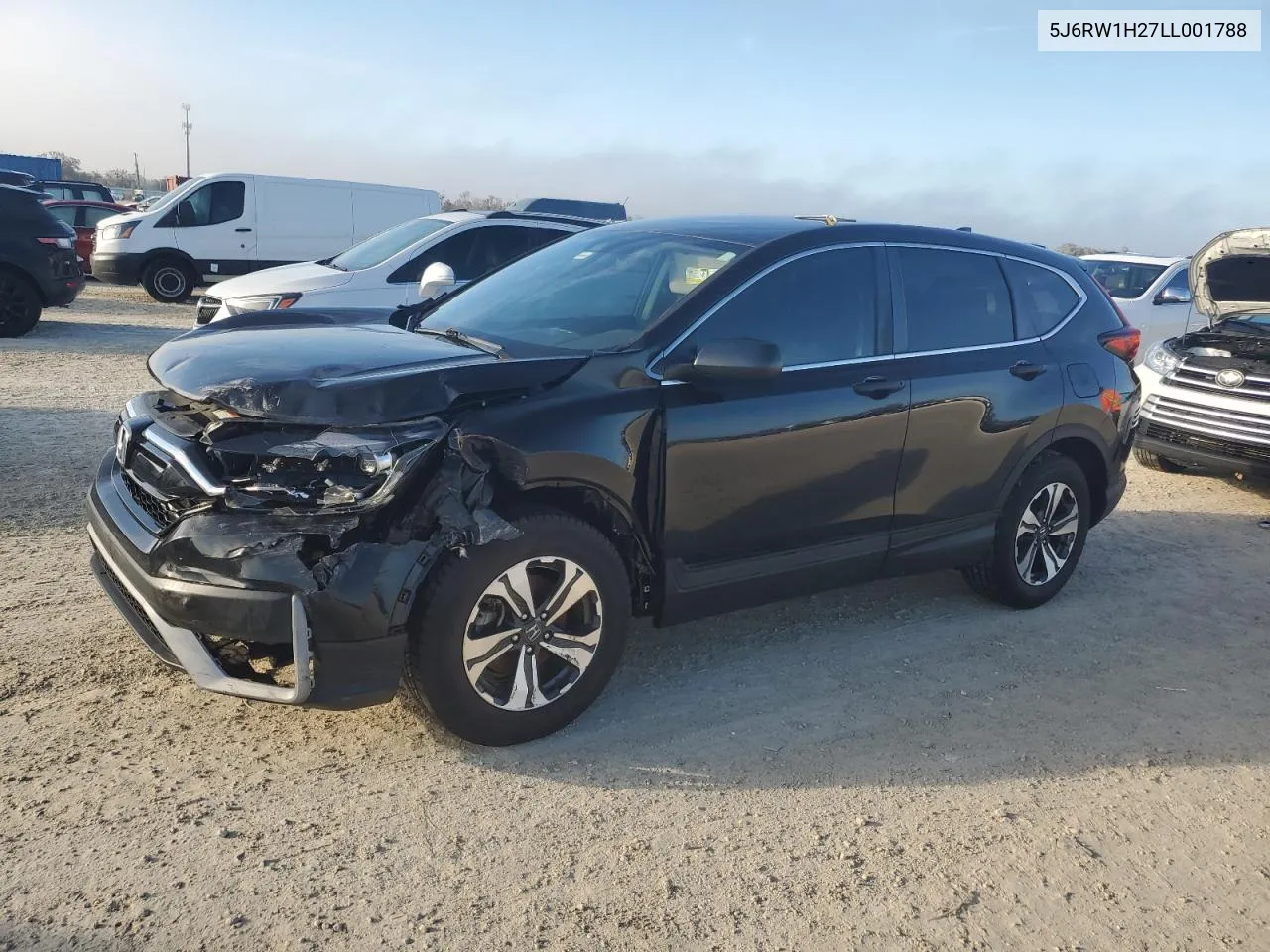 2020 Honda Cr-V Lx VIN: 5J6RW1H27LL001788 Lot: 78090444