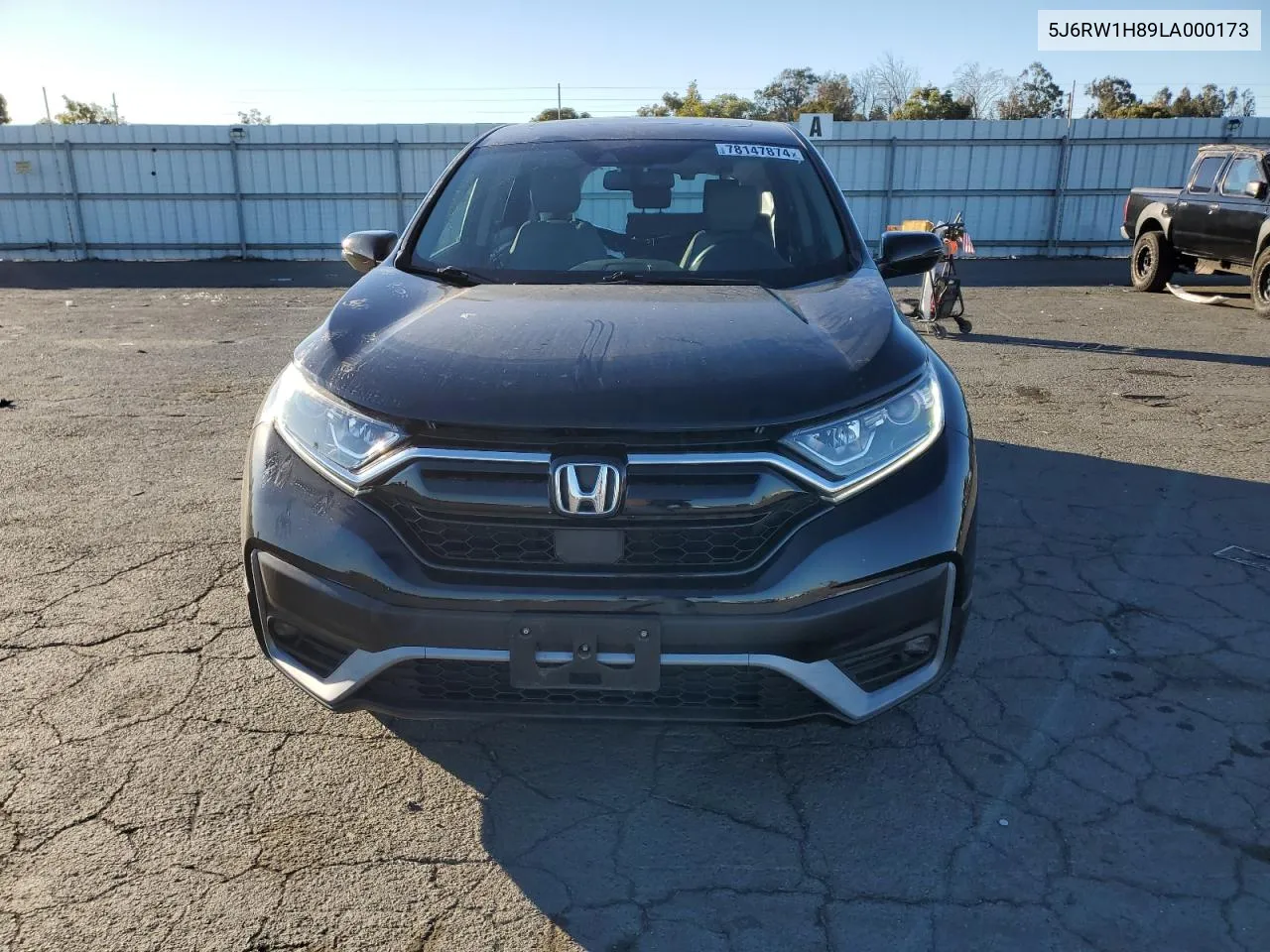 2020 Honda Cr-V Exl VIN: 5J6RW1H89LA000173 Lot: 78147874