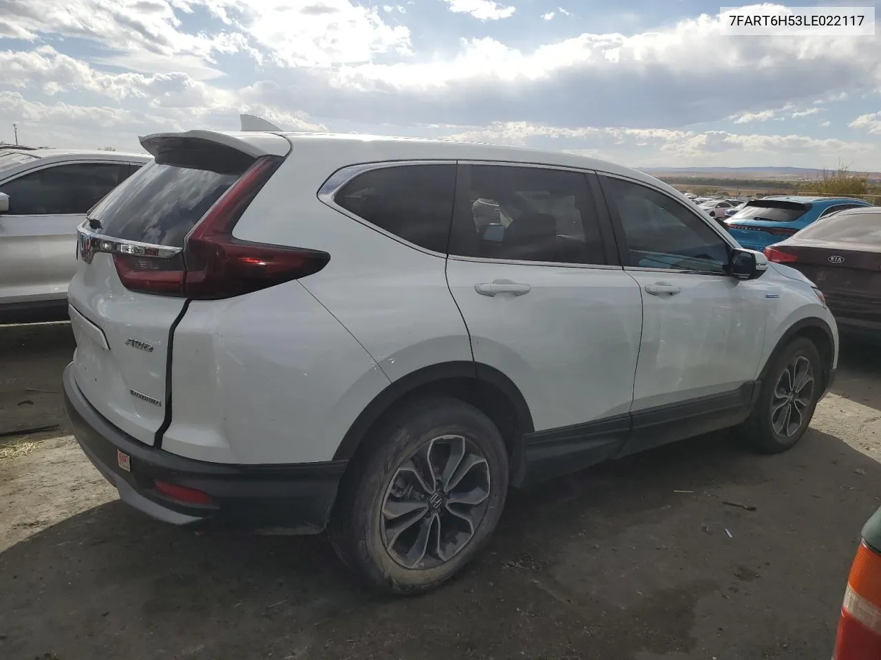 2020 Honda Cr-V Ex VIN: 7FART6H53LE022117 Lot: 78315604