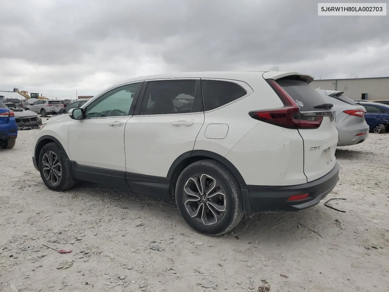 2020 Honda Cr-V Exl VIN: 5J6RW1H80LA002703 Lot: 78384324