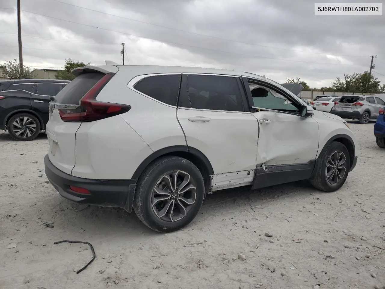 2020 Honda Cr-V Exl VIN: 5J6RW1H80LA002703 Lot: 78384324