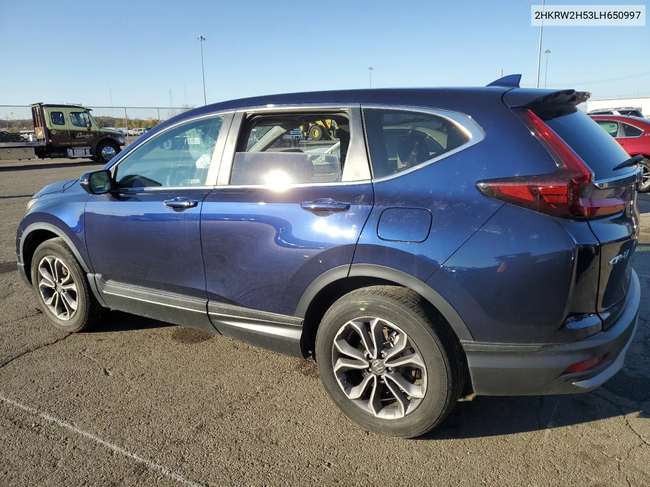 2020 Honda Cr-V Ex VIN: 2HKRW2H53LH650997 Lot: 78396714