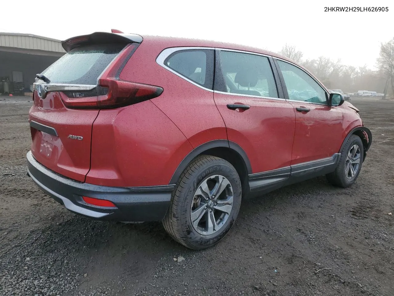 2020 Honda Cr-V Lx VIN: 2HKRW2H29LH626905 Lot: 78481094