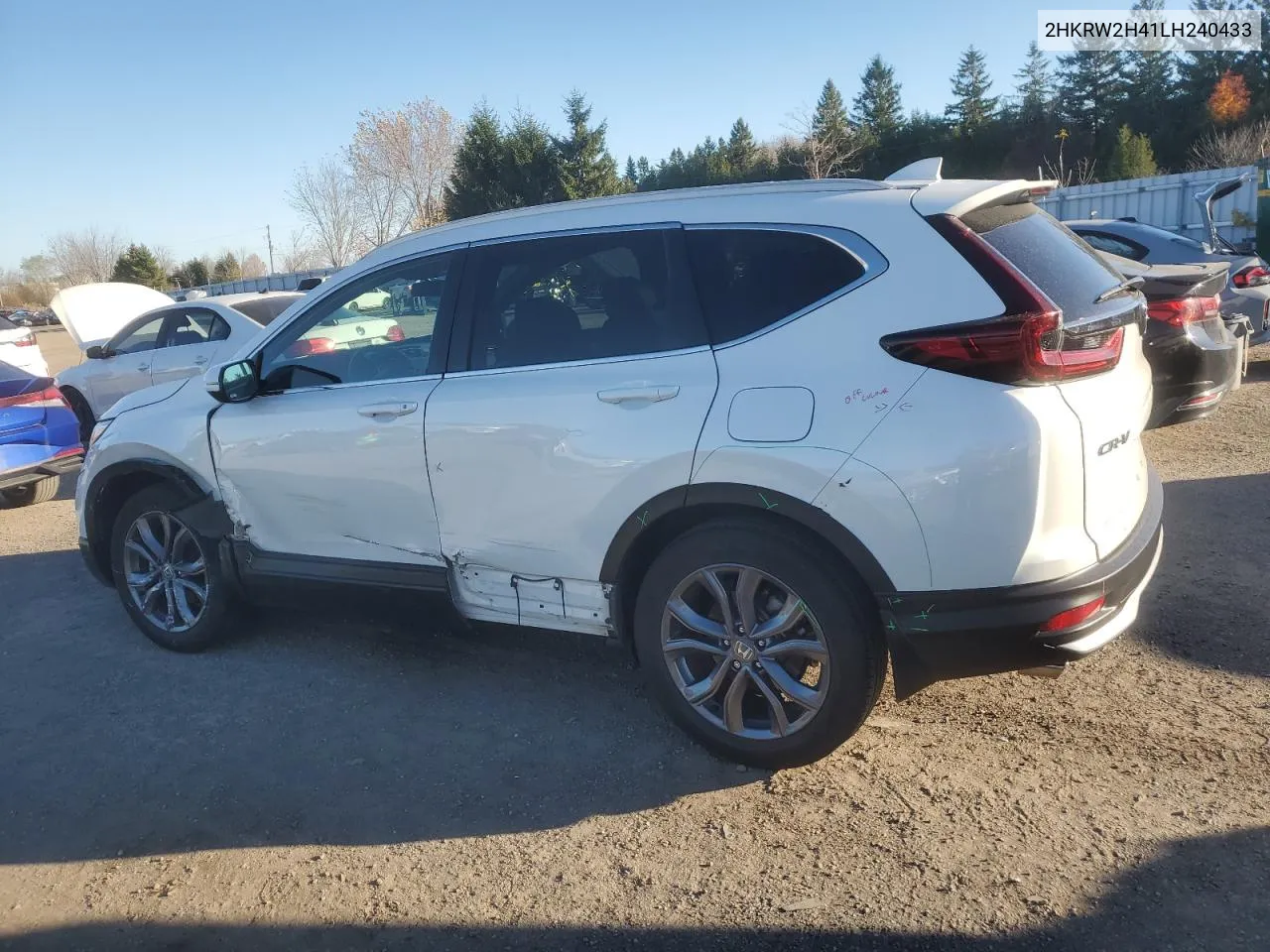 2020 Honda Cr-V Sport VIN: 2HKRW2H41LH240433 Lot: 78691224