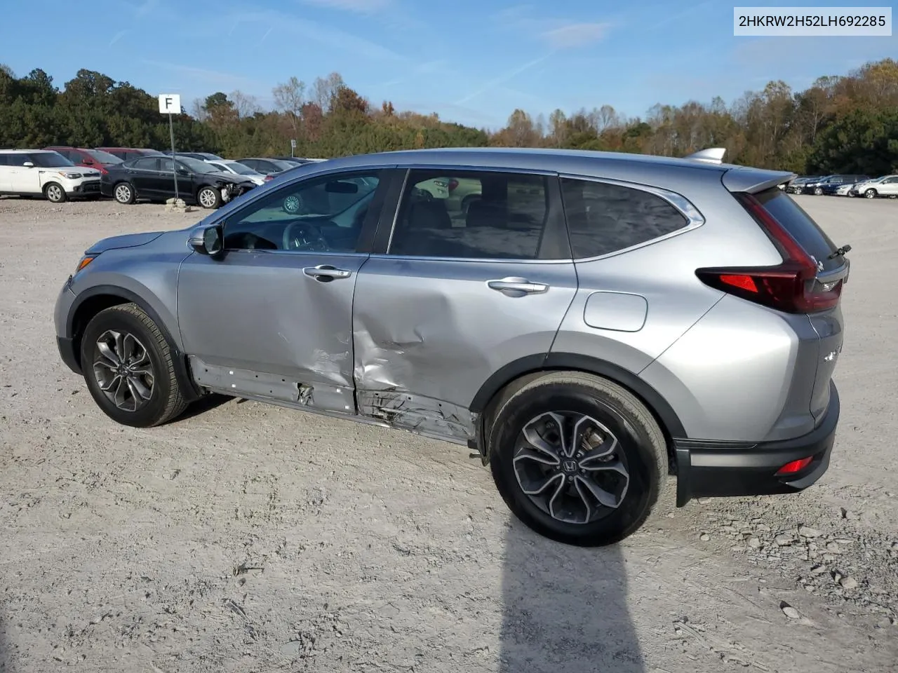 2020 Honda Cr-V Ex VIN: 2HKRW2H52LH692285 Lot: 78877874