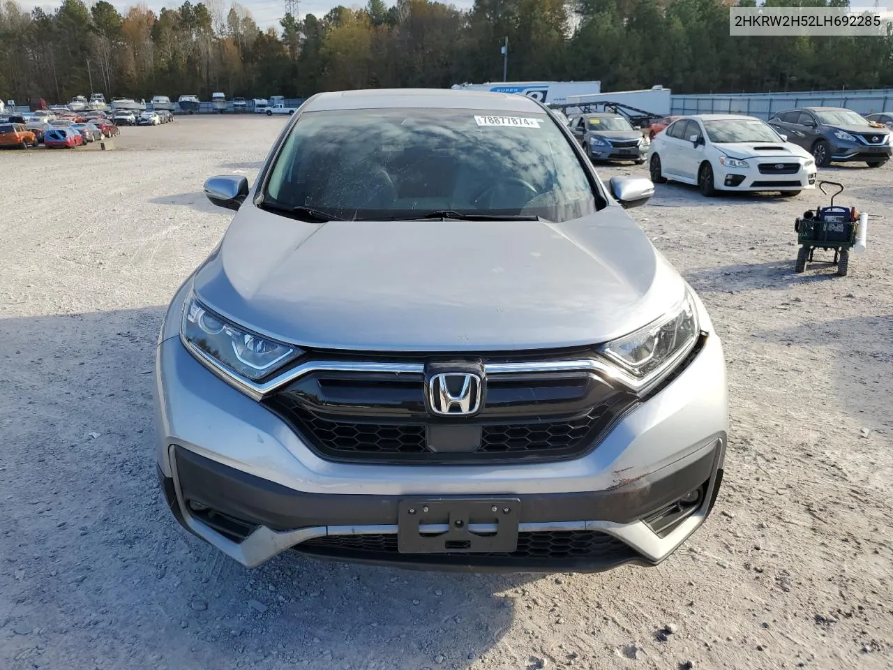 2020 Honda Cr-V Ex VIN: 2HKRW2H52LH692285 Lot: 78877874