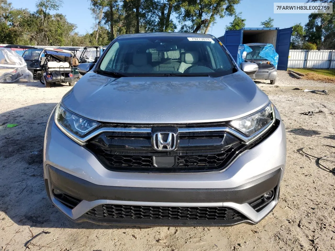 2020 Honda Cr-V Exl VIN: 7FARW1H83LE002759 Lot: 79273074