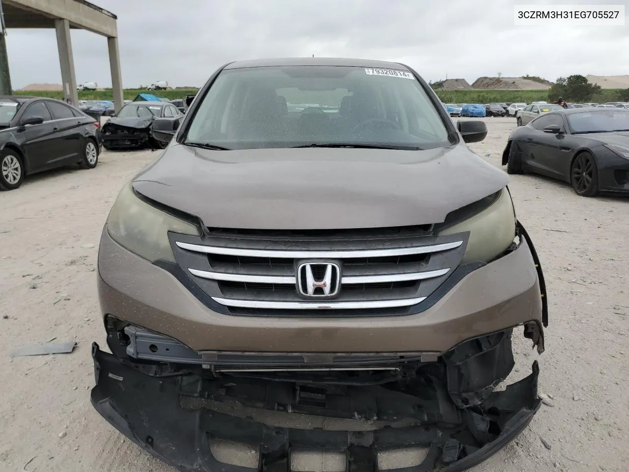 2020 Honda Cr-V Lx VIN: 3CZRM3H31EG705527 Lot: 79320814