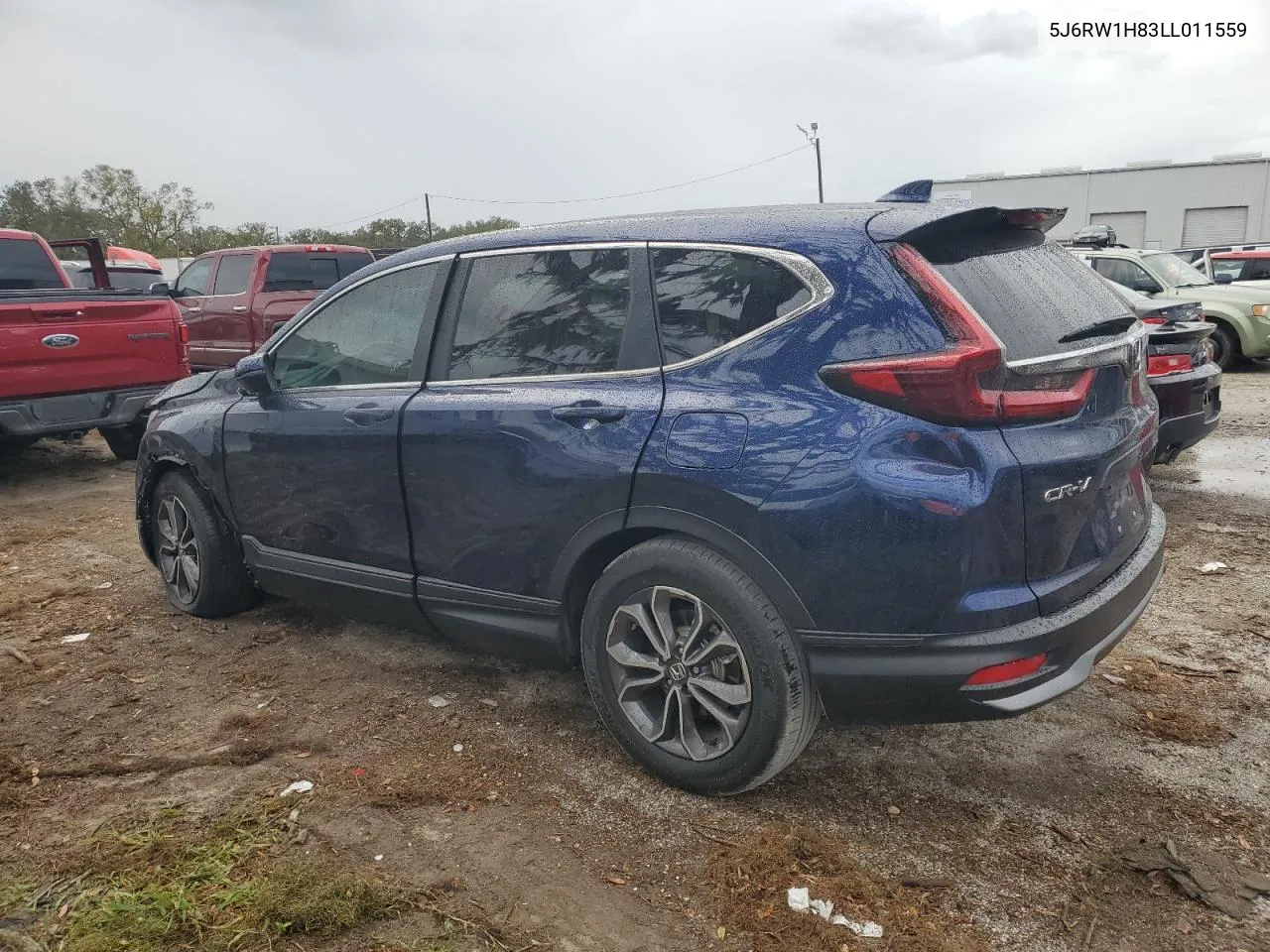 2020 Honda Cr-V Exl VIN: 5J6RW1H83LL011559 Lot: 79408734