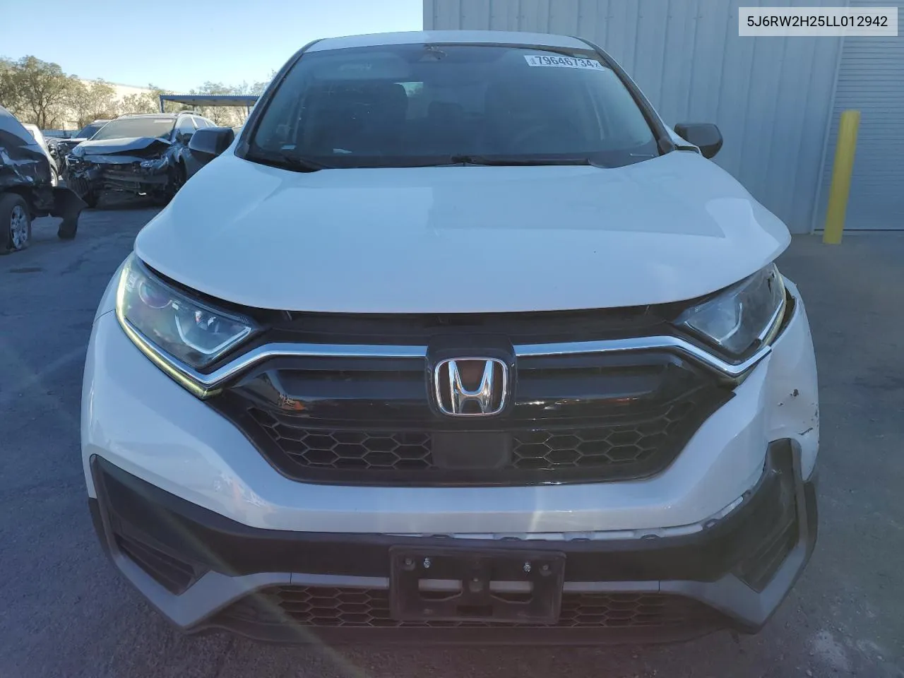 2020 Honda Cr-V Lx VIN: 5J6RW2H25LL012942 Lot: 79646734