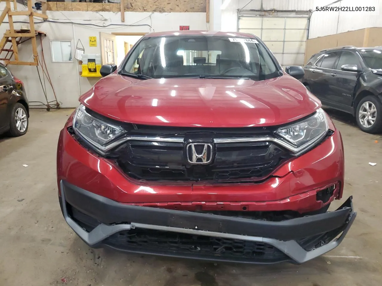 2020 Honda Cr-V Lx VIN: 5J6RW2H22LL001283 Lot: 79717844