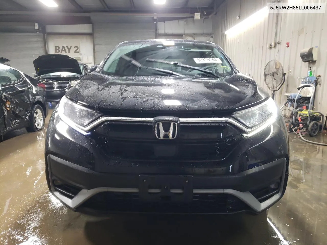 2020 Honda Cr-V Exl VIN: 5J6RW2H86LL005437 Lot: 80339944